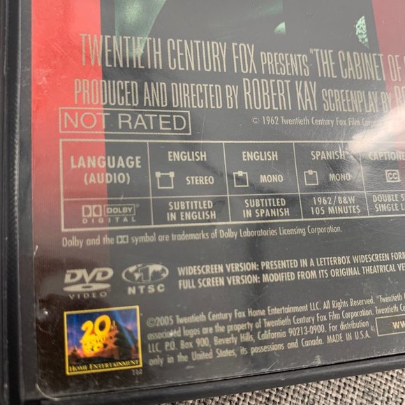 The Cabinet of Caligari DVD Be Careful‎ Whose Door You Knock on - Picture 9 of 12